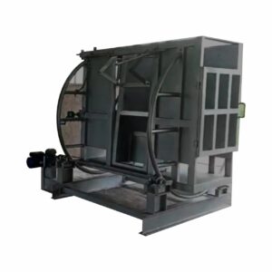 Mesin Perebah Sapi Sistem Rotary - Restraining Rotary