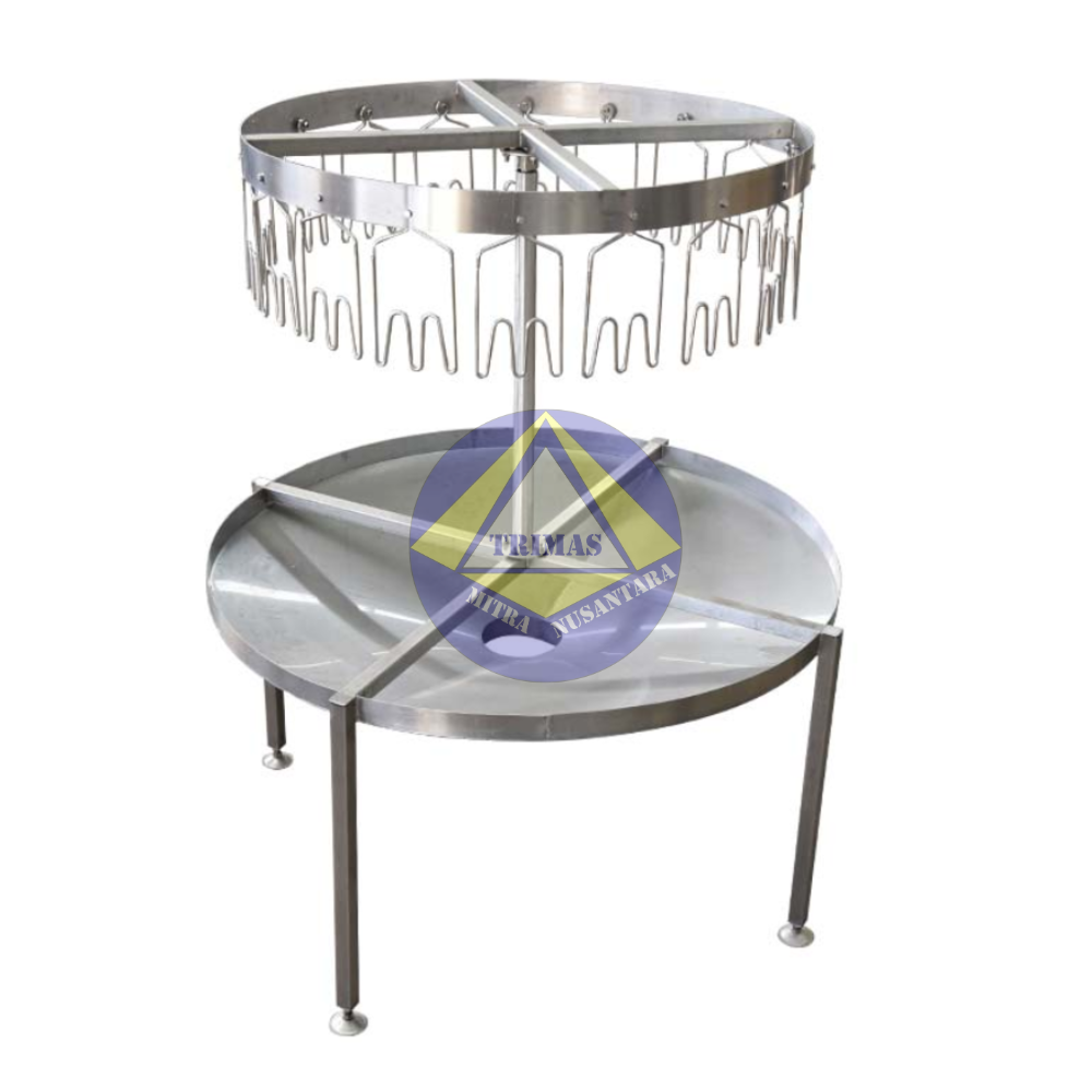 Meja Proses Eviserasi – Stainless Table